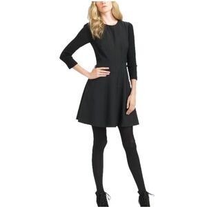 Theory Black A-Line Dress